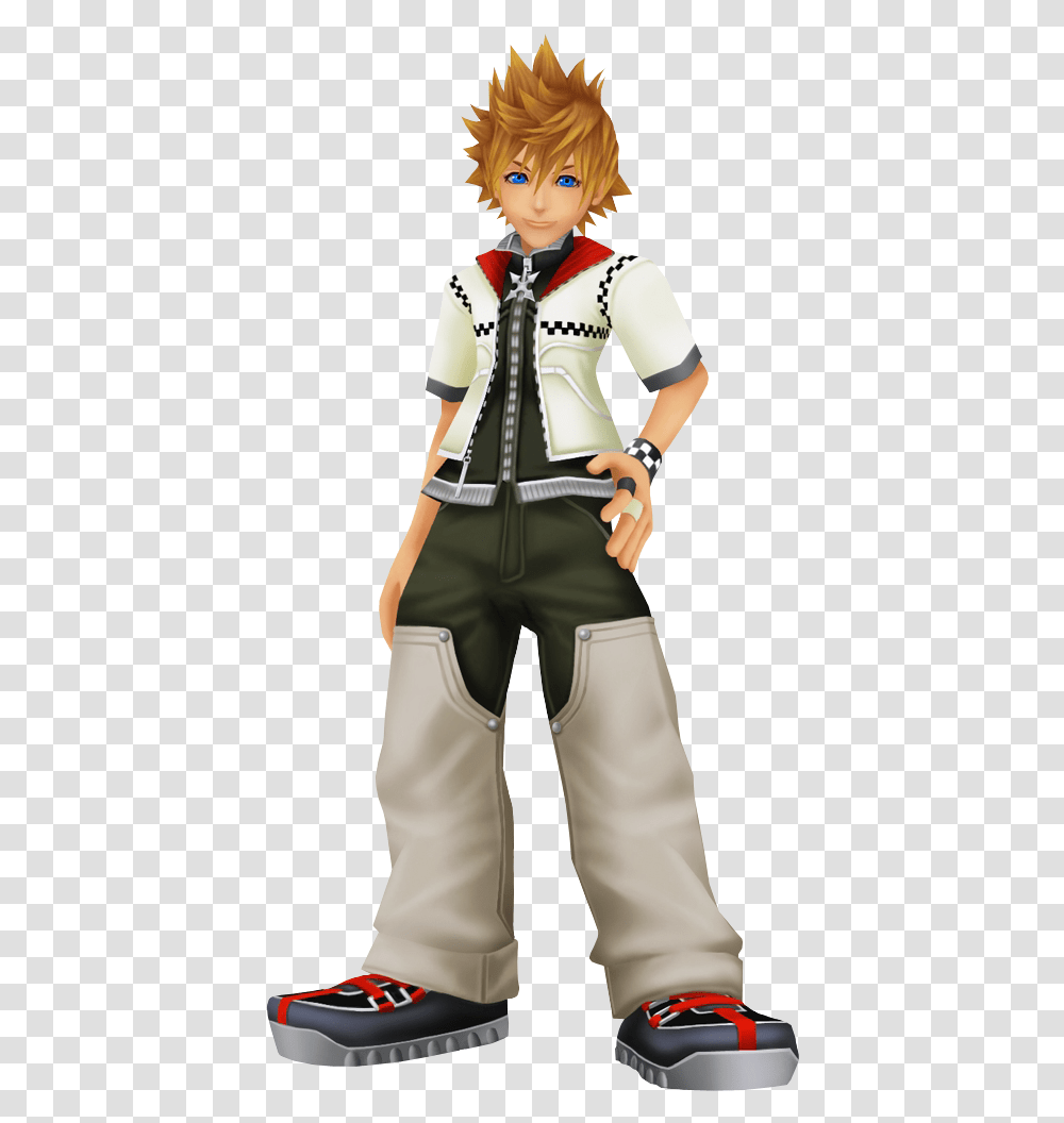 Roxas Kingdom Hearts 2 Main Character, Person, Clothing, Costume, Sleeve Transparent Png