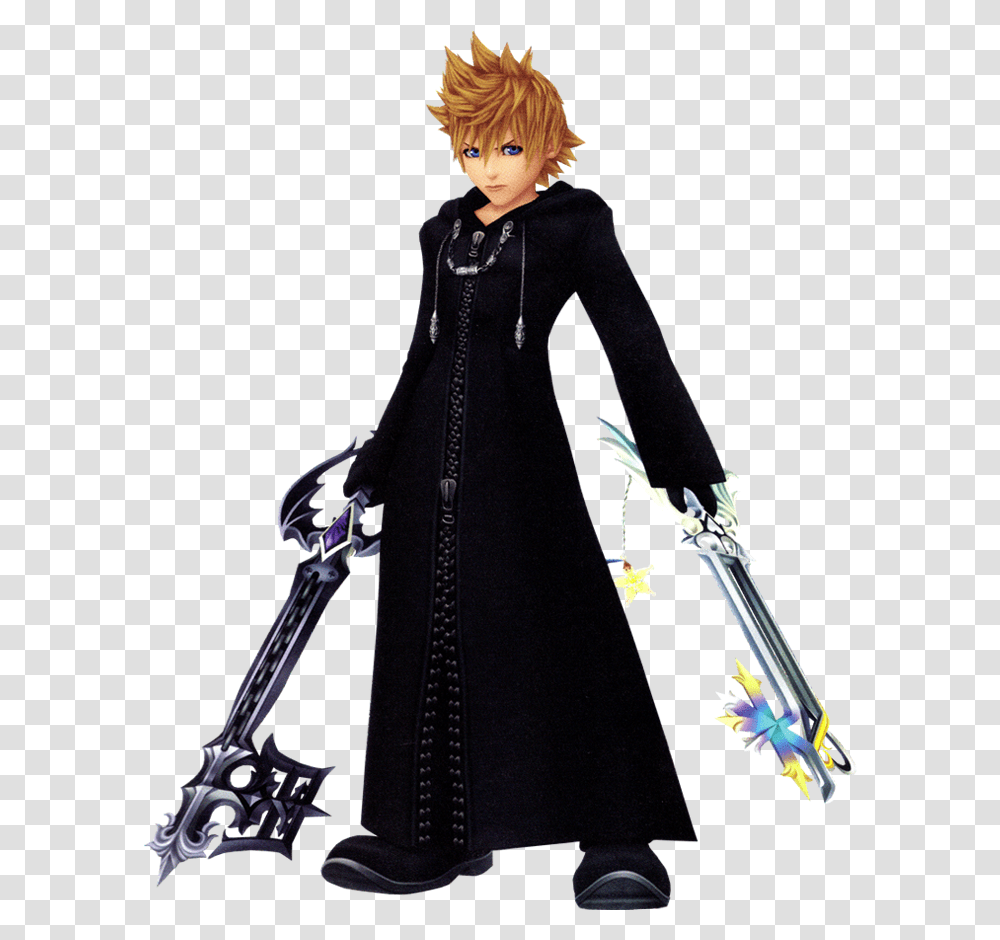 Roxas Kingdom Hearts 358 2 Days Icon, Clothing, Sleeve, Long Sleeve, Dress Transparent Png