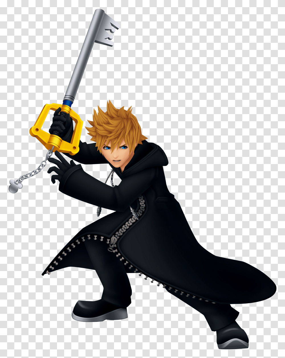 Roxas Kingdom Hearts 358 2 Days, Person, Human, Tool, Chain Saw Transparent Png