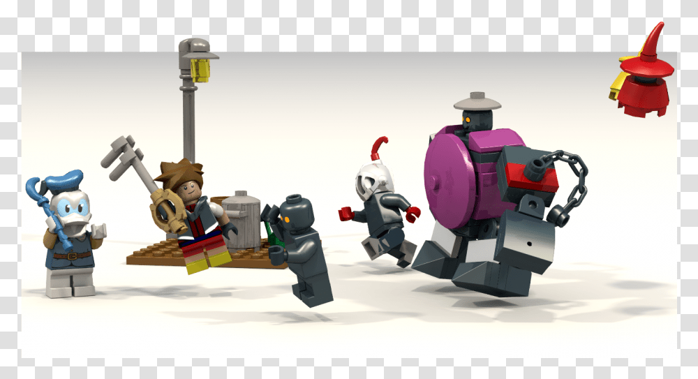 Roxas Lego Kingdom Hearts Moc, Toy, Machine, Robot Transparent Png