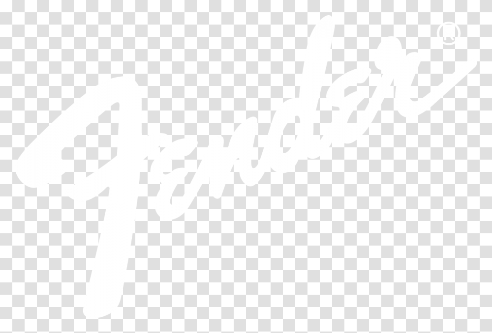 Roxy Music La Porte In Home Fender Logo White, Text, Alphabet, Word, Handwriting Transparent Png