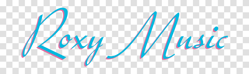 Roxy Music Siren Logo, Handwriting, Signature, Autograph Transparent Png