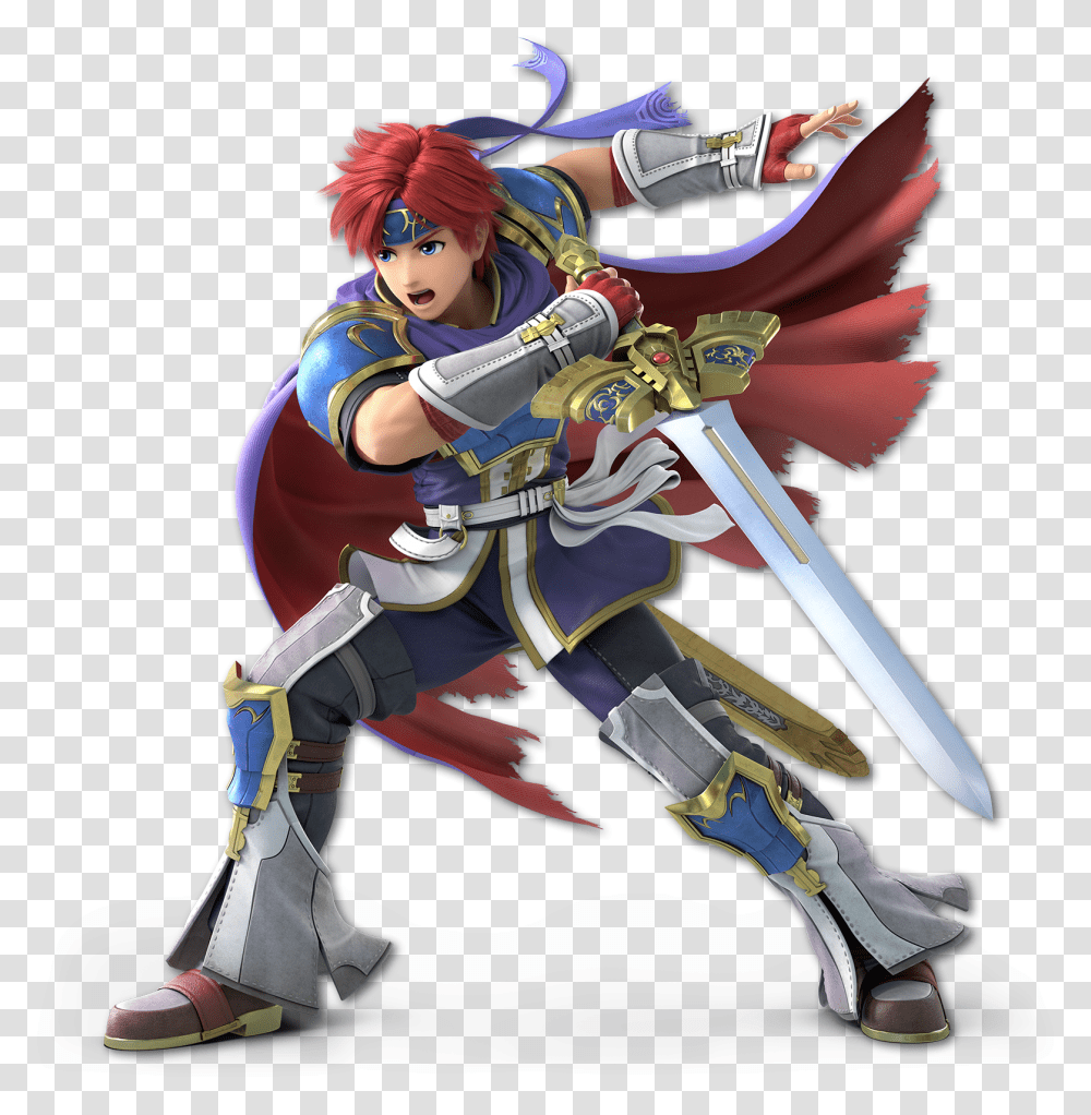 Roy Fire Emblem Logo, Person, Costume, Samurai, Book Transparent Png