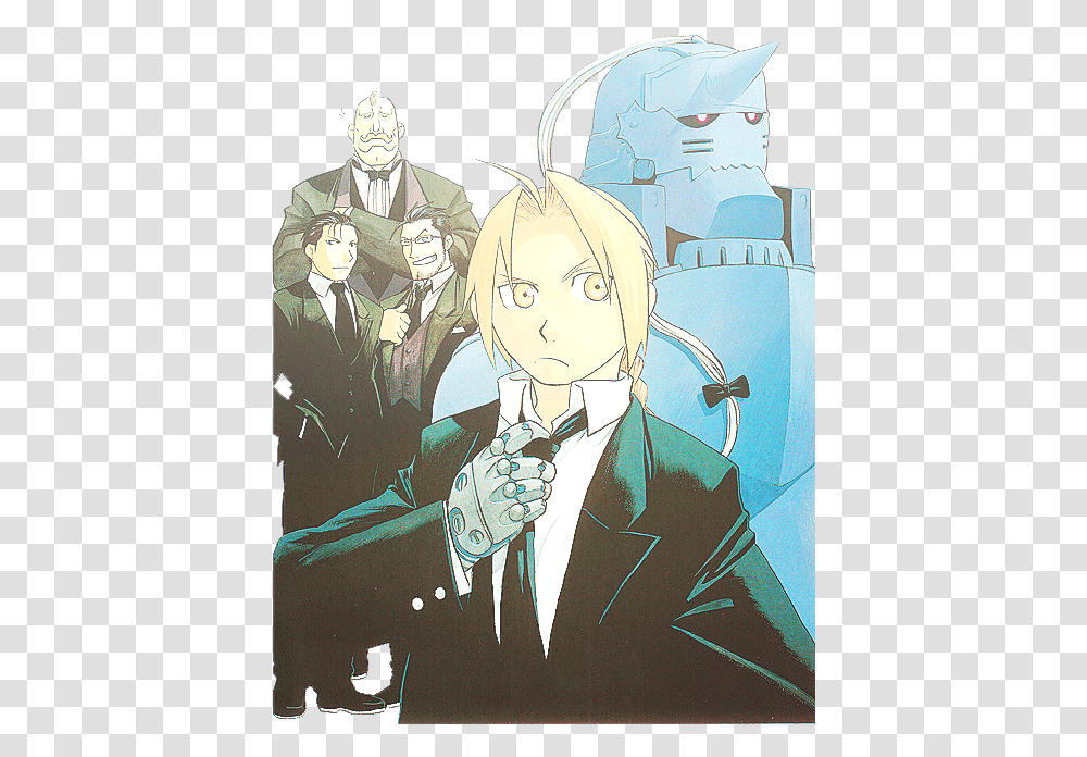 Roy Fullmetal Alchemist And Fma Image Edward Elric Official Art, Person, Comics, Book, Manga Transparent Png