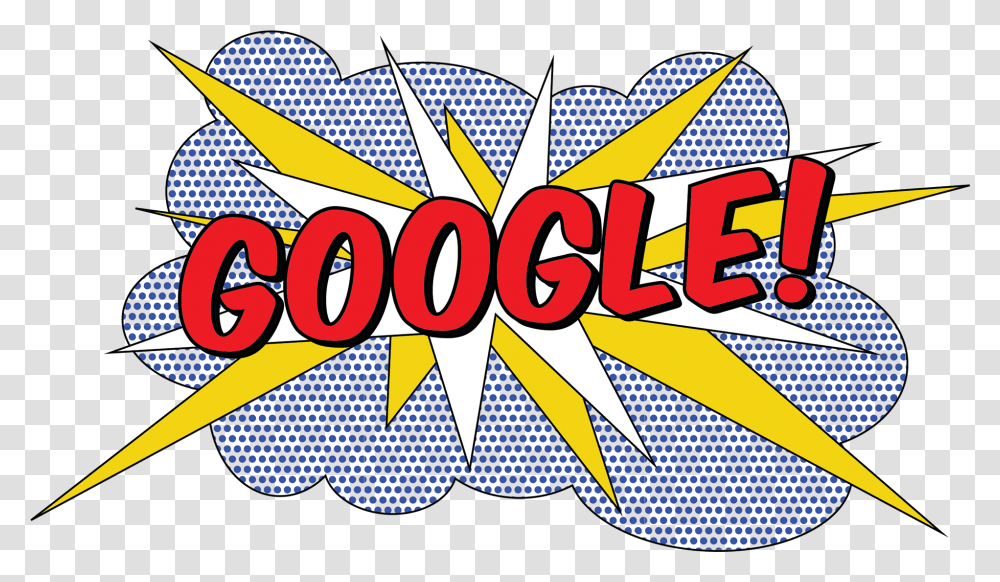 Roy Lichtenstein Google Doodle Clip Art, Poster, Advertisement, Flyer, Paper Transparent Png