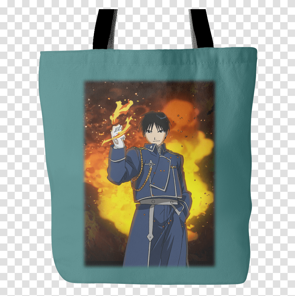 Roy Mustang Tote Bags Tote Bag, Person, Human, Poster, Advertisement Transparent Png