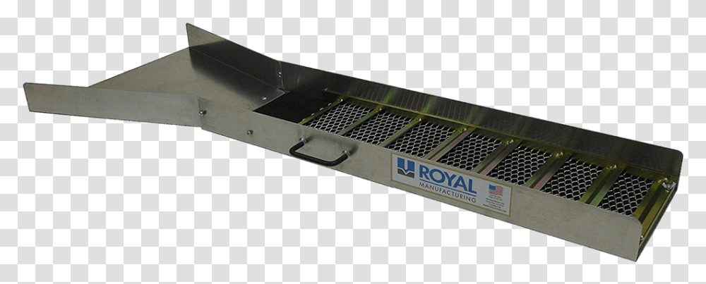 Royal 54 Ultra Wide Flare Stream Sluice - Lynch Mining Llc Marking Tools, Shelf, Transportation, Aluminium, Vehicle Transparent Png