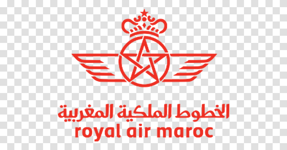 Royal Air Maroc Express Atr72 600 Tre Royal Air Maroc Logo, Trademark, Poster, Advertisement Transparent Png
