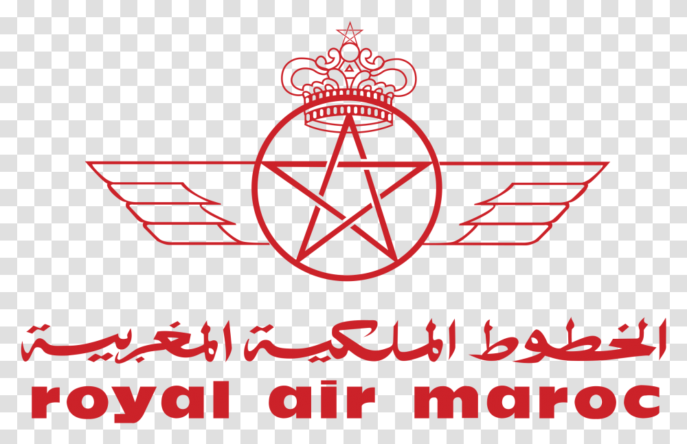 Royal Air Maroc Logo Royal Air Maroc Logo Svg Star Symbol Poster Advertisement Transparent Png Pngset Com