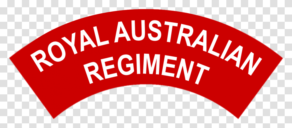 Royal Australian Regiment Battledress Flash No Border Circle, Label, Logo Transparent Png