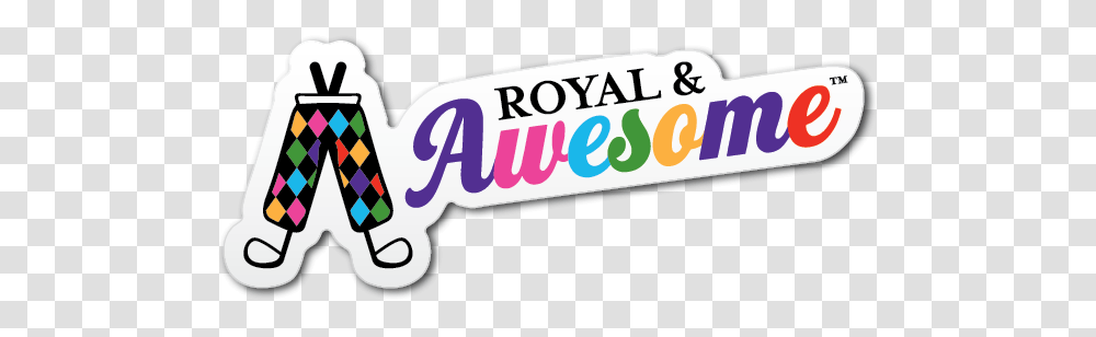 Royal Awesome, Label, Word, Sweets Transparent Png