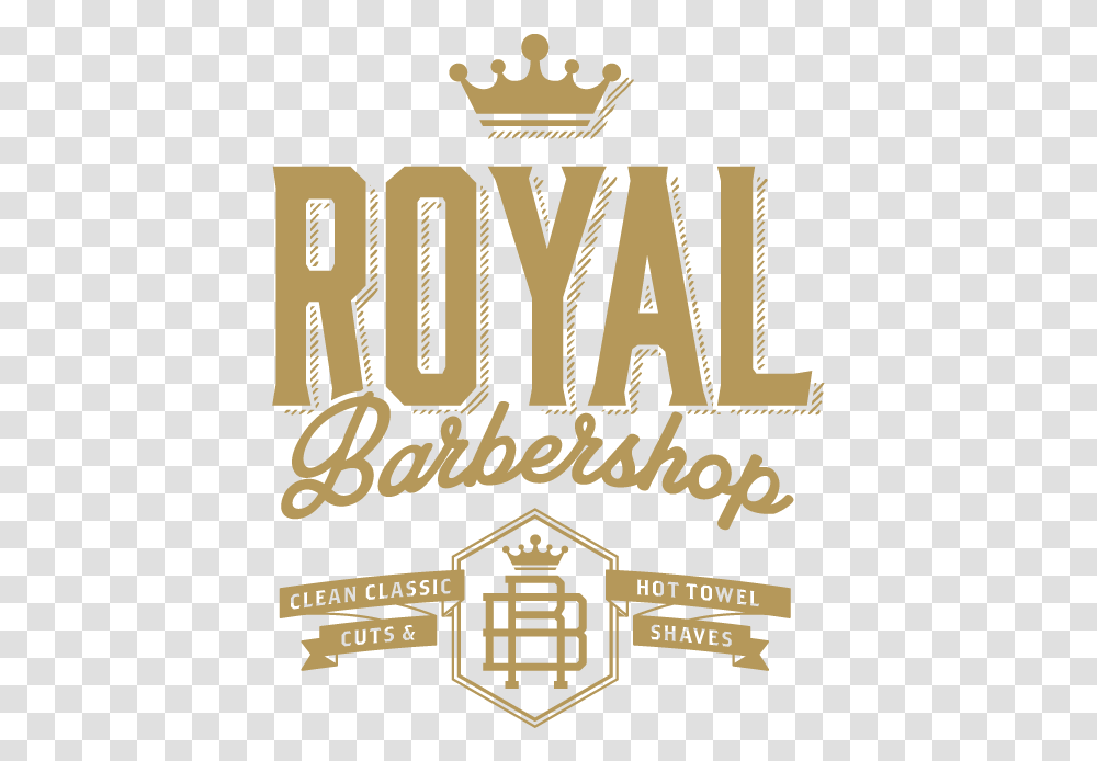 Royal Barbershop Poster, Text, Alphabet, Word, Label Transparent Png
