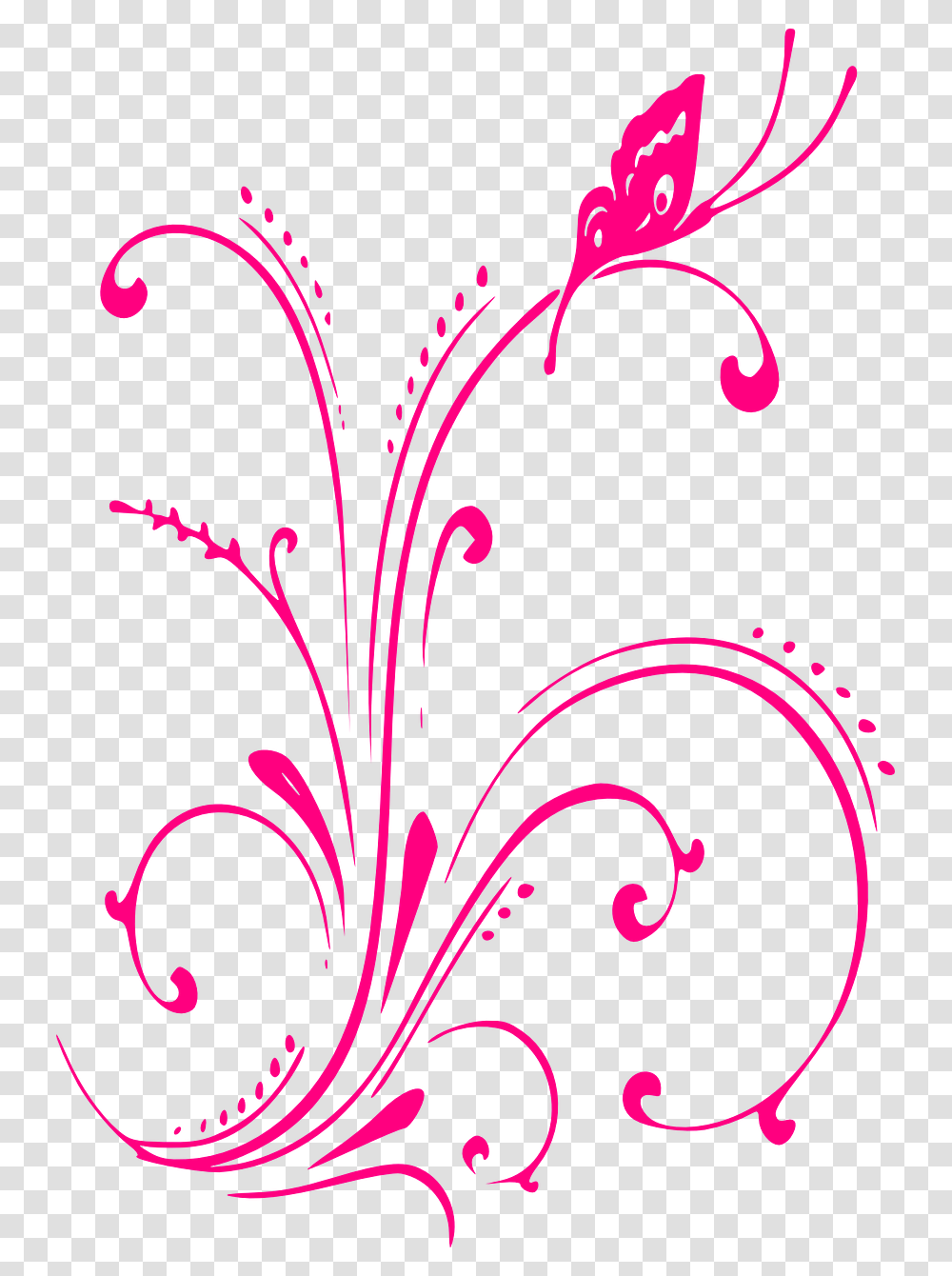 Royal Blue Border Wedding Background, Floral Design, Pattern Transparent Png