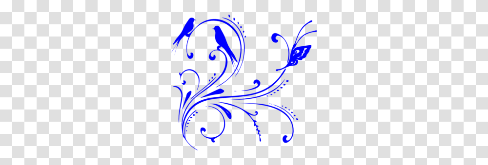 Royal Blue Clip Art, Floral Design, Pattern, Plant Transparent Png