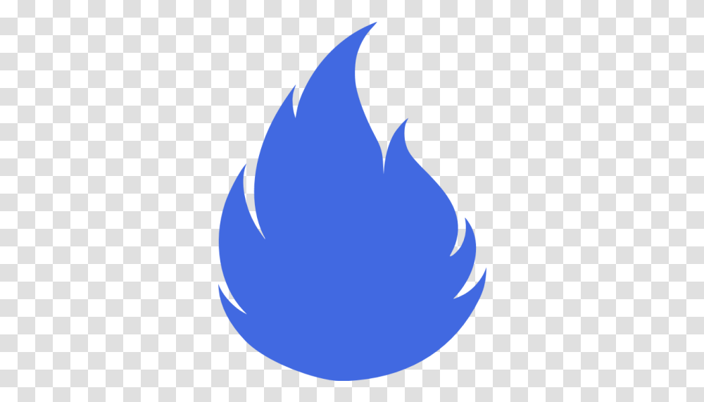 Royal Blue Flame 2 Icon Language, Animal, Sea Life, Bird, Mammal Transparent Png