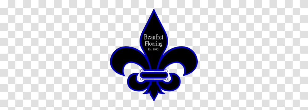 Royal Blue Fleur De Lis Beaufret Flooring Logo Clip Art, Spire Transparent Png