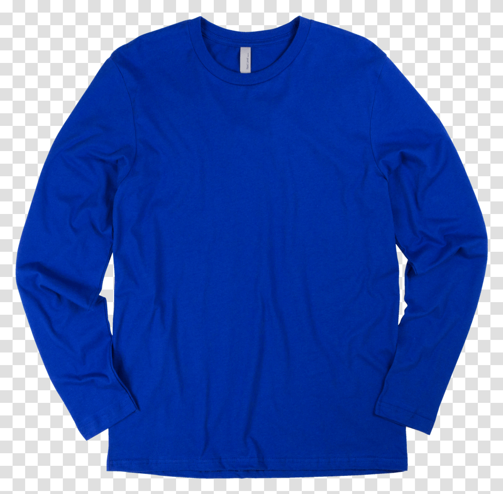 Royal Blue Nxt Long Sleeved T Shirt, Apparel, Sweatshirt, Sweater Transparent Png