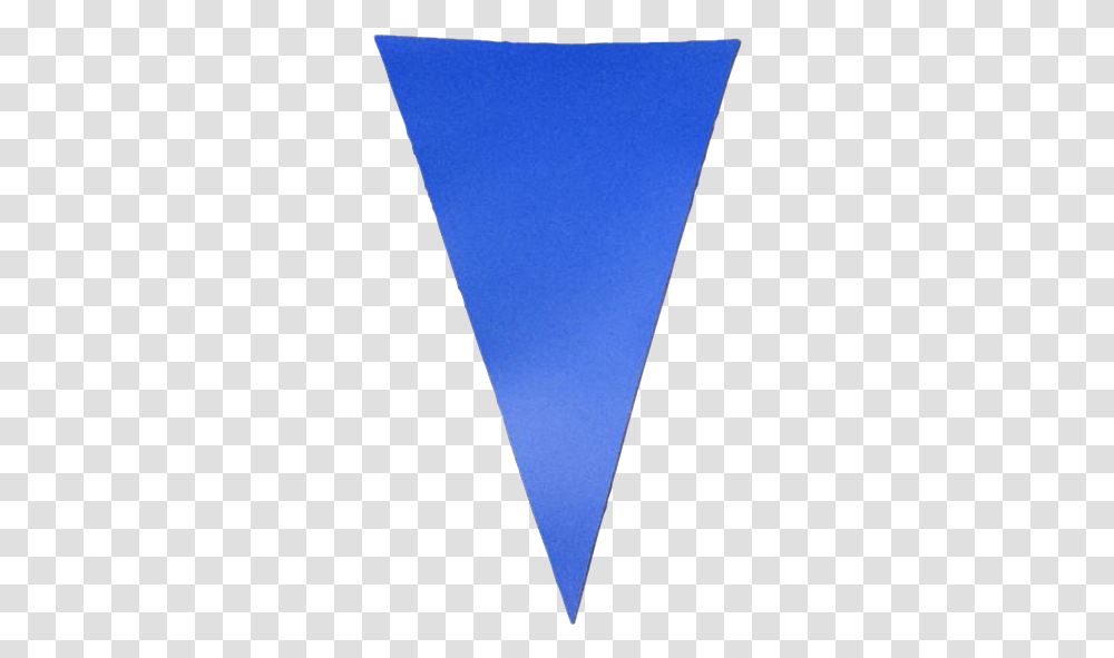 Royal Blue Pvc Bunting Triangle Sky Blue, Cone Transparent Png
