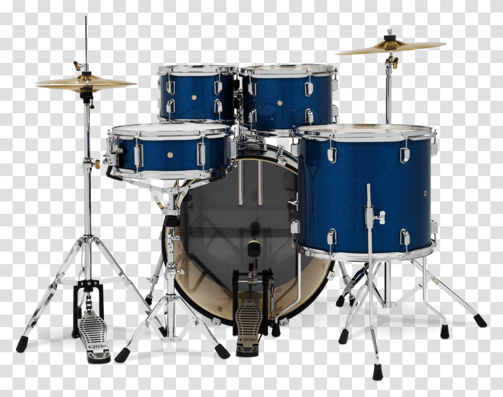 Royal Blue Sparkle 5 Piece Complete Kit Pdp Centerstage, Drum, Percussion, Musical Instrument, Kettledrum Transparent Png