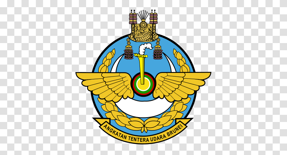 Royal Brunei Air Force Emblem, Logo, Trademark, Badge Transparent Png