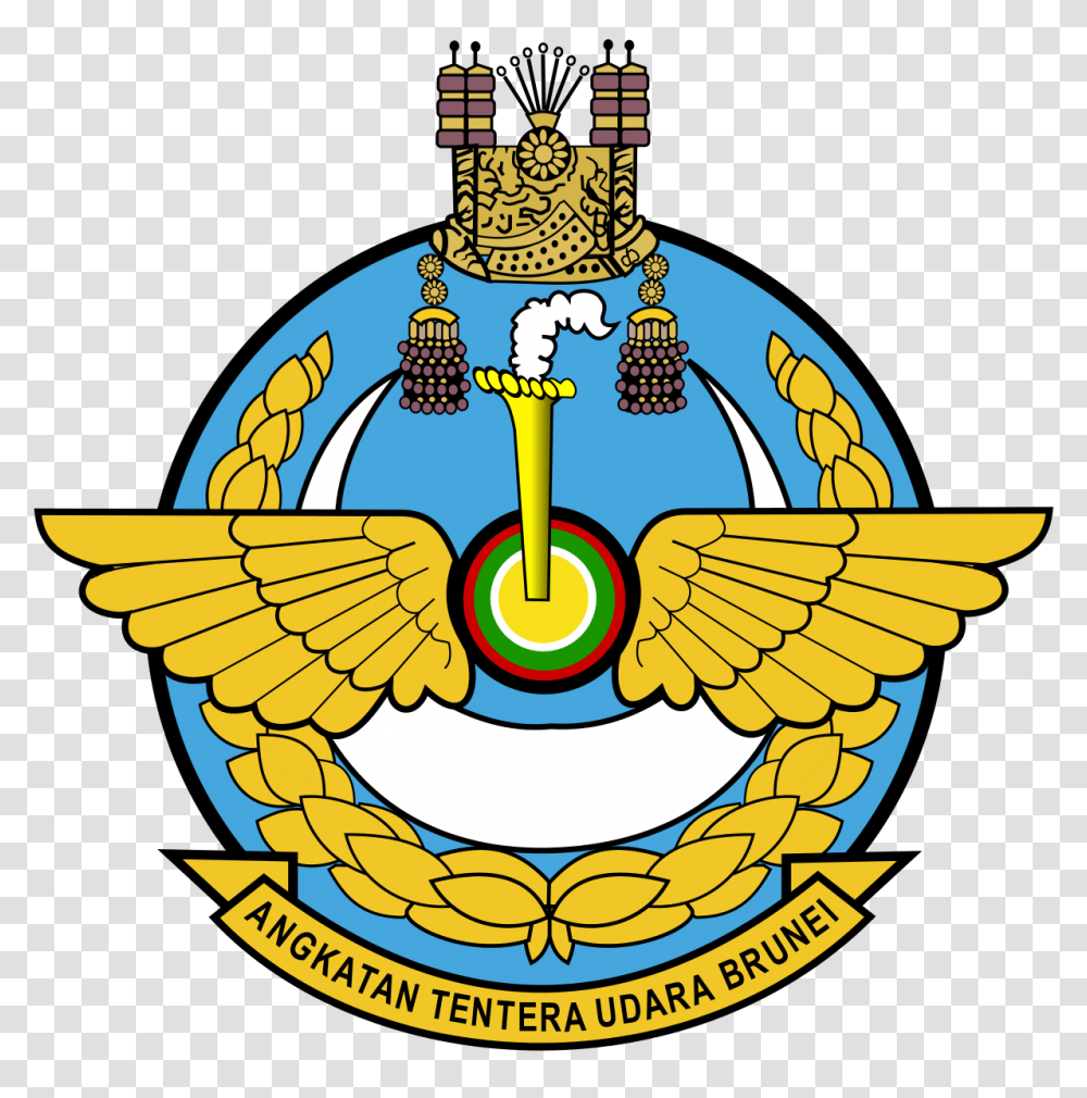 Royal Brunei Air Force, Emblem, Logo, Trademark Transparent Png