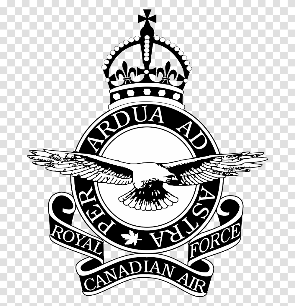 Royal Canadian Air Force Logo Vector Royal Canadian Air Force, Trademark, Emblem, Poster Transparent Png