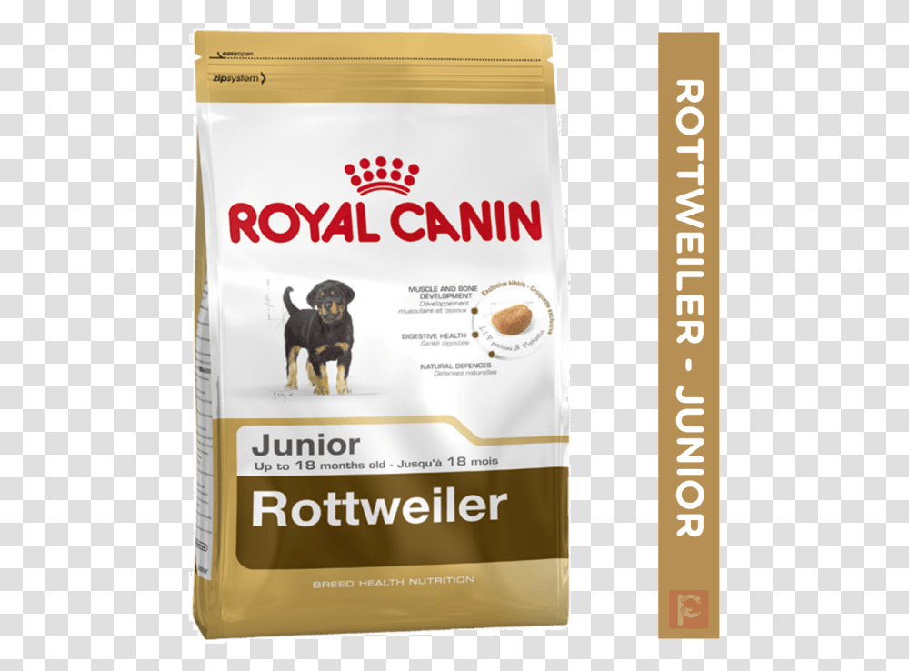 Royal Canin Puppy Rottweiler, Label, Dog, Animal Transparent Png