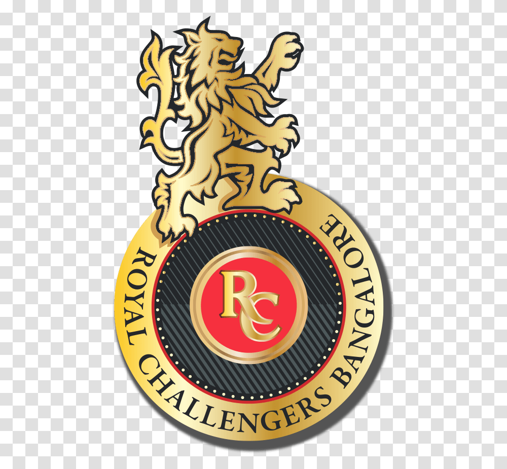 Royal Challengers Bangalore Logo Royal Challengers Logo, Symbol, Trademark, Emblem, Tiger Transparent Png