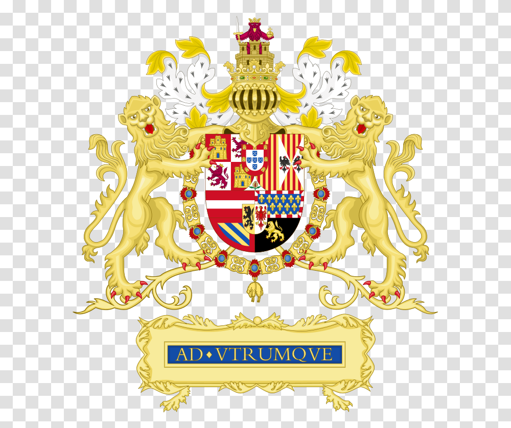 Royal Coat Of Arms Of Spain, Logo, Emblem, Tree Transparent Png