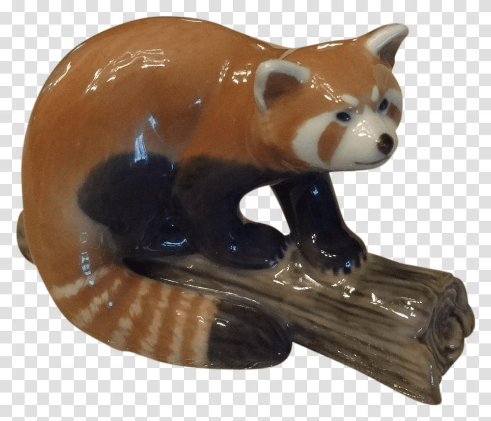 Royal Copenhagen Red Panda Figurine Red Panda, Animal, Mammal, Wildlife Transparent Png