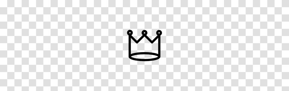 Royal Crown Of Basic Simple Design Pngicoicns Free Icon Download, Accessories, Accessory, Jewelry, Stencil Transparent Png