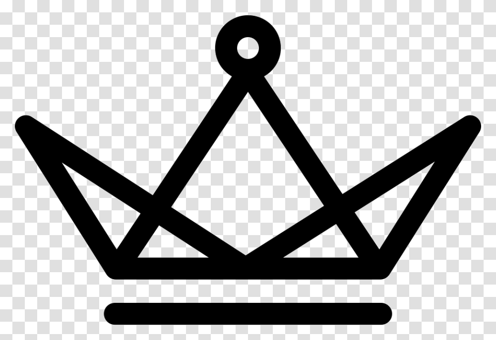 Royal Crown Of Oriental Style Bmth Logo, Triangle, Trademark, Star Symbol Transparent Png