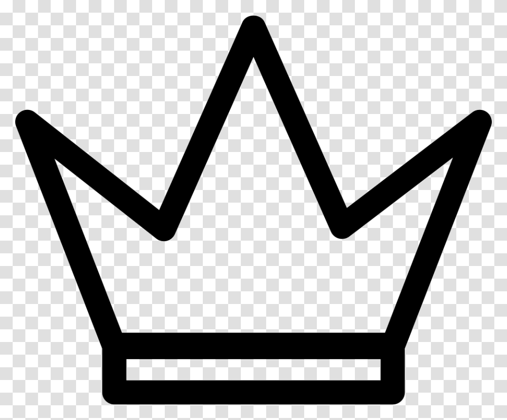 Royal Crown Of Straight Lines Design Comments, Stencil Transparent Png