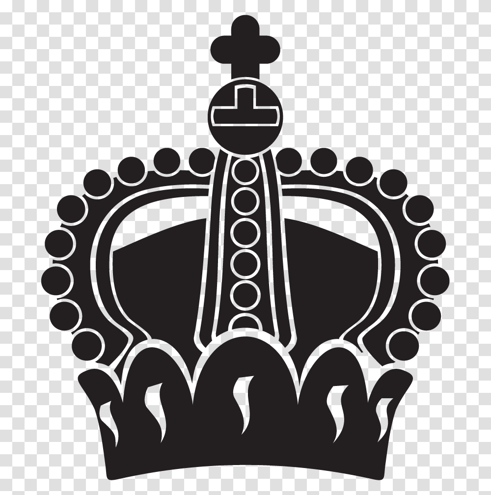 Royal Crown Vector, Anchor, Hook, Stencil Transparent Png