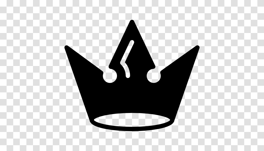 Royal Crowns Black Icon, Axe, Tool, Stencil Transparent Png