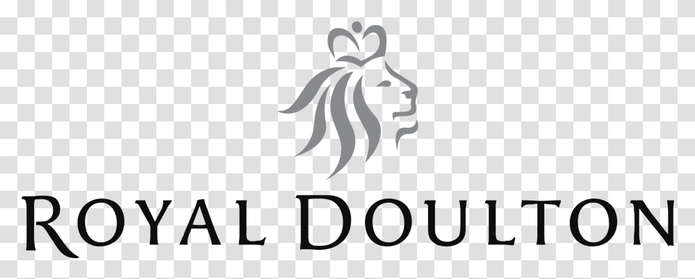 Royal Doulton Logo Illustration, Stencil, Trademark, Emblem Transparent Png