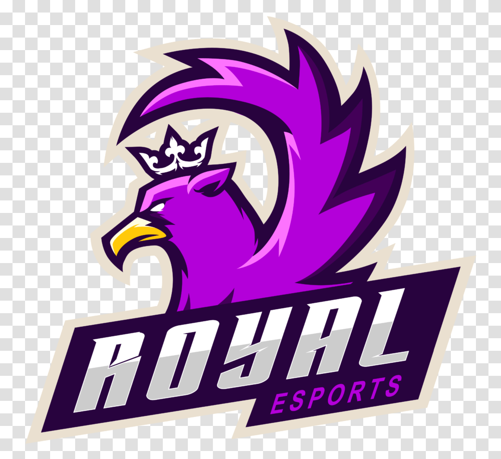 Royal Elite Esports - Battlefield Team Gaming Graphic Design, Poster, Advertisement, Purple, Crowd Transparent Png