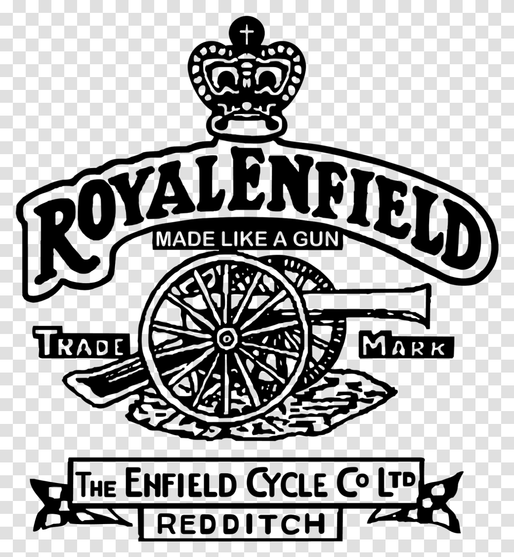 Royal Enfield Images Royal Enfield Old Logo, Gray, World Of Warcraft Transparent Png