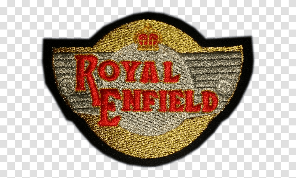Royal Enfield Patch Logo Royal Enfield Patch, Symbol, Trademark, Rug, Emblem Transparent Png
