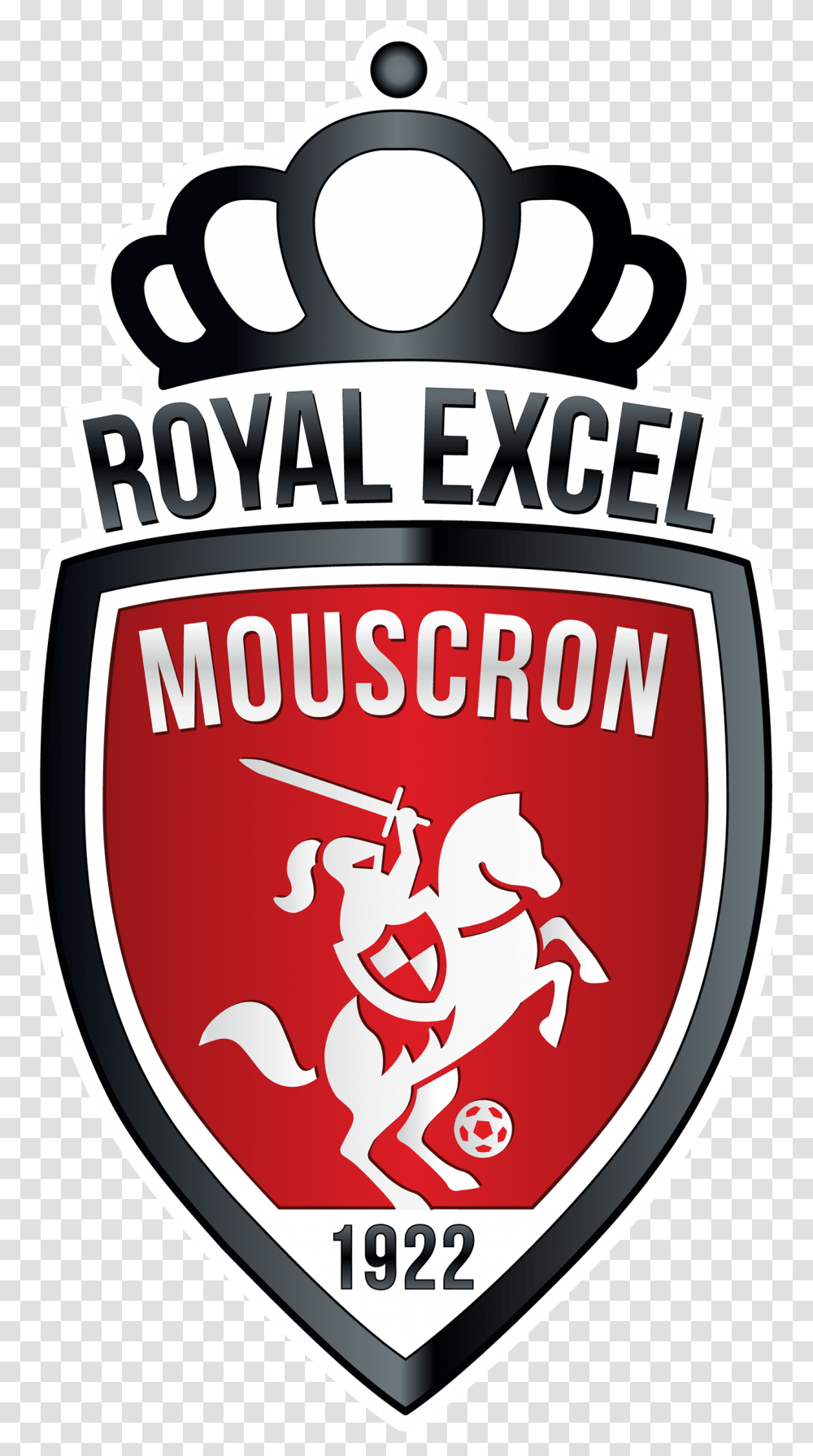 Royal Excel Mouscron Logo, Urban, Emblem, Armor Transparent Png