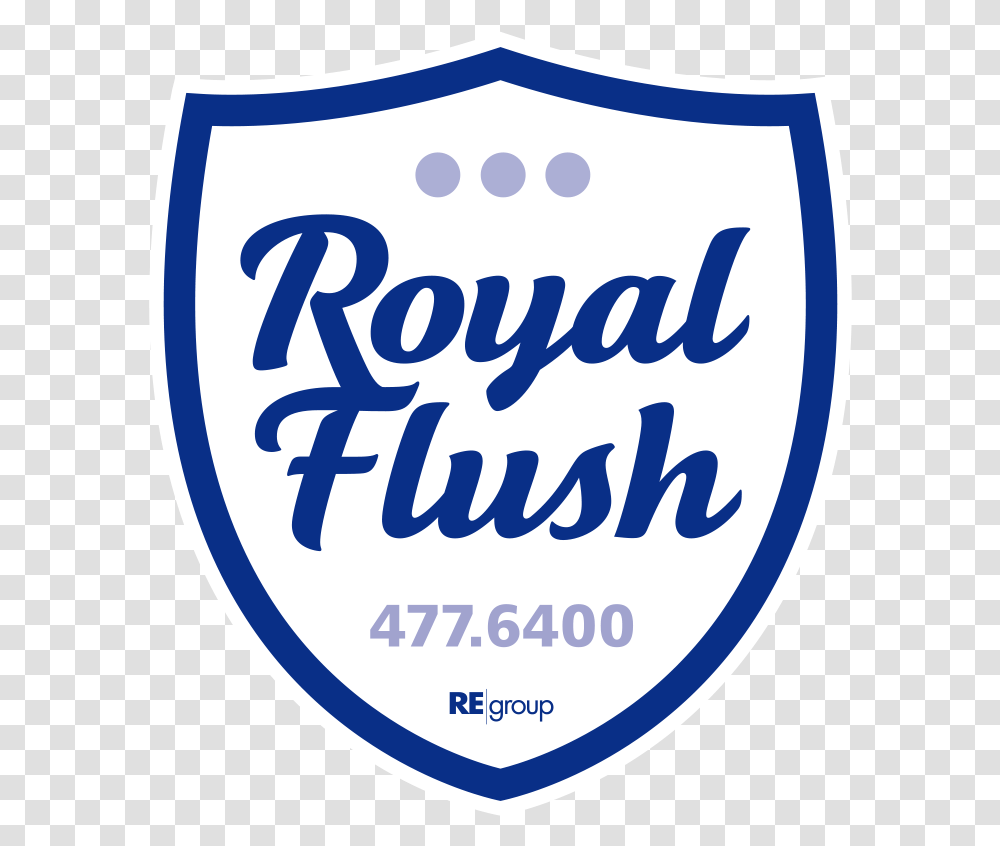 Royal Flush Royal Flush Halifax, Text, Armor, Logo, Symbol Transparent Png