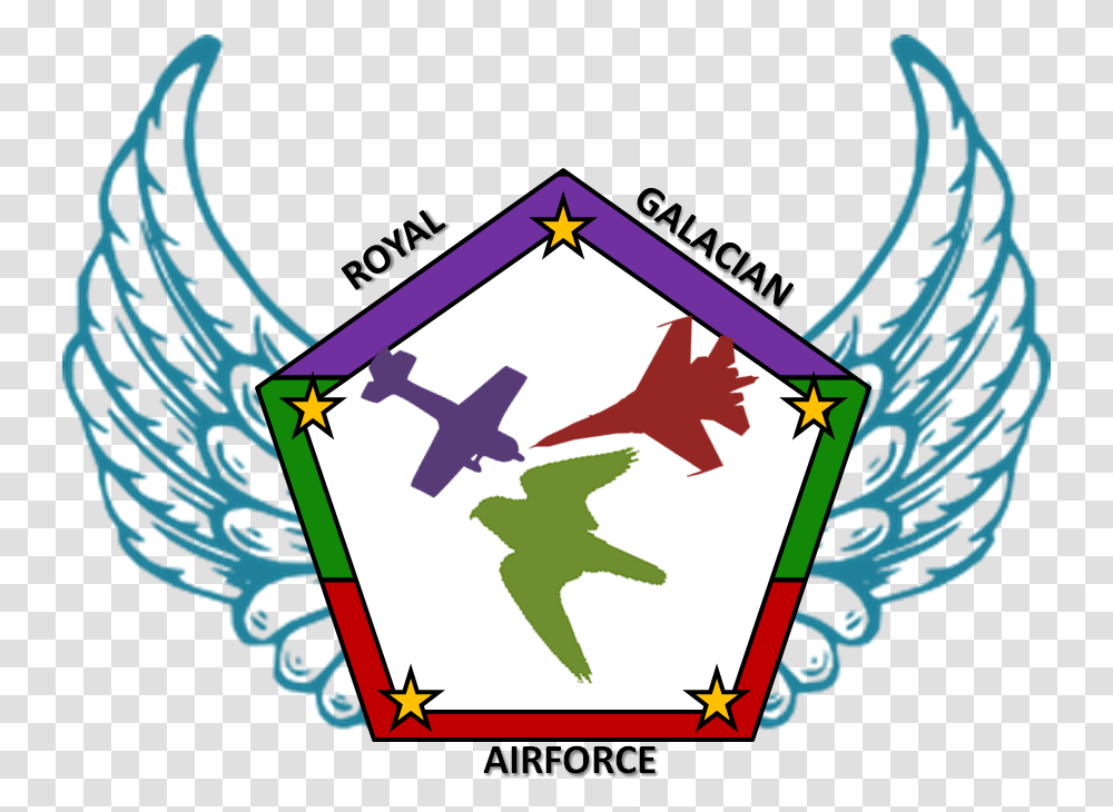 Royal Galacian Air Force Microwiki Good Morning Images Love 2020, Symbol, Recycling Symbol, Star Symbol Transparent Png