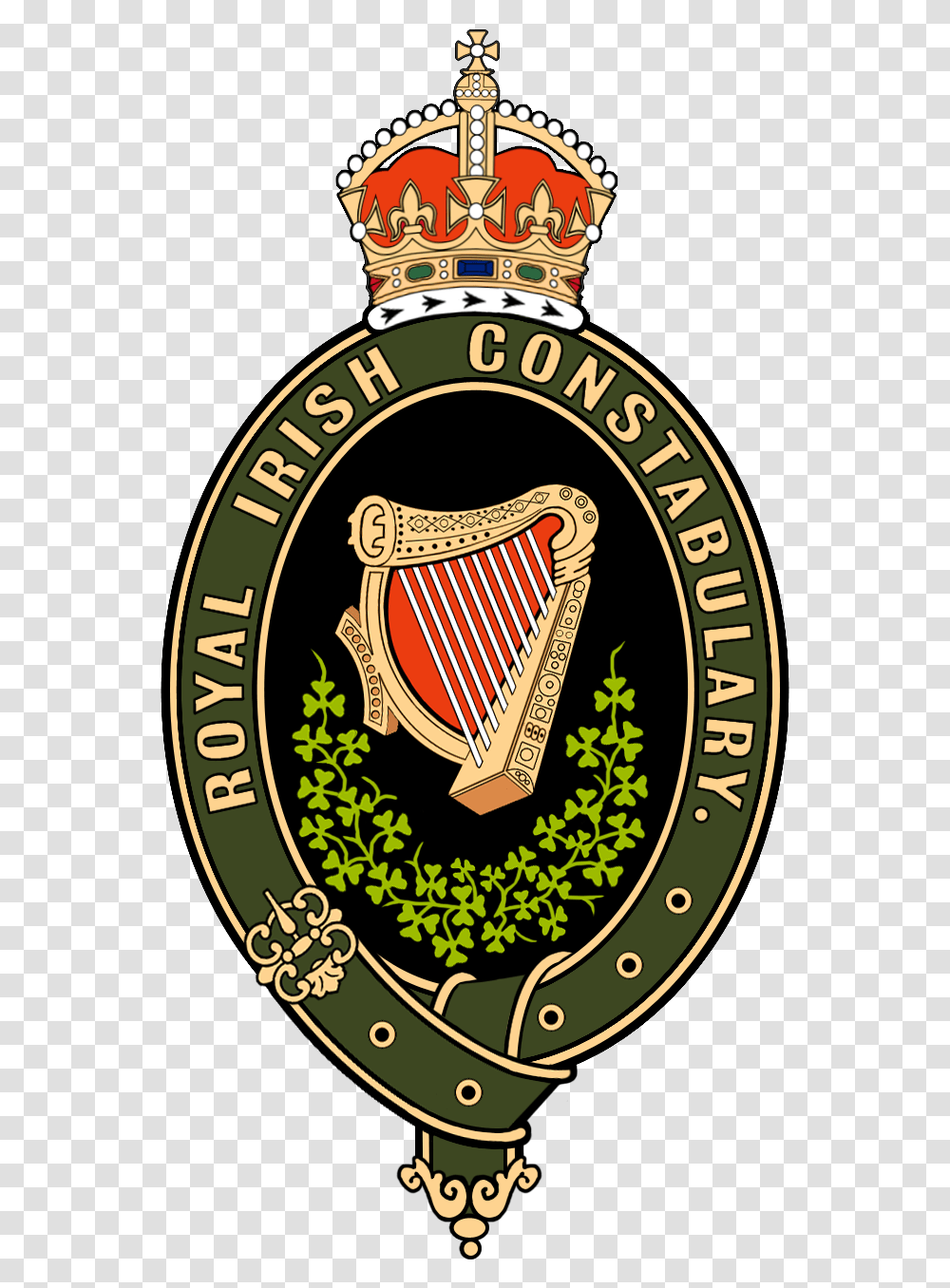 Royal Irish Constabulary Badge House Of Xtravaganza Logo, Trademark, Emblem Transparent Png