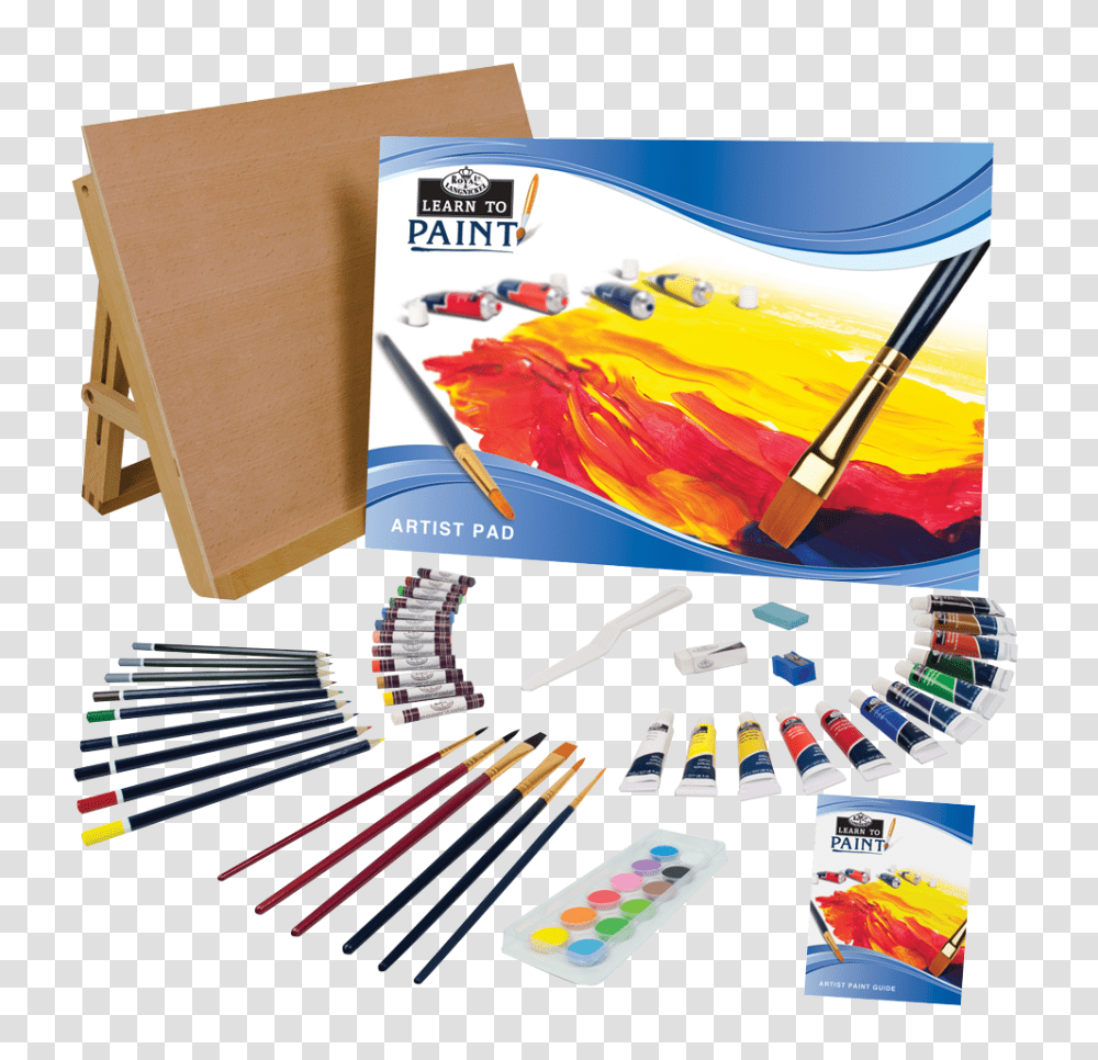 Royal Langnickel Learn To Paint Set Rex Art Supplies, Poster, Advertisement, Flyer, Paper Transparent Png