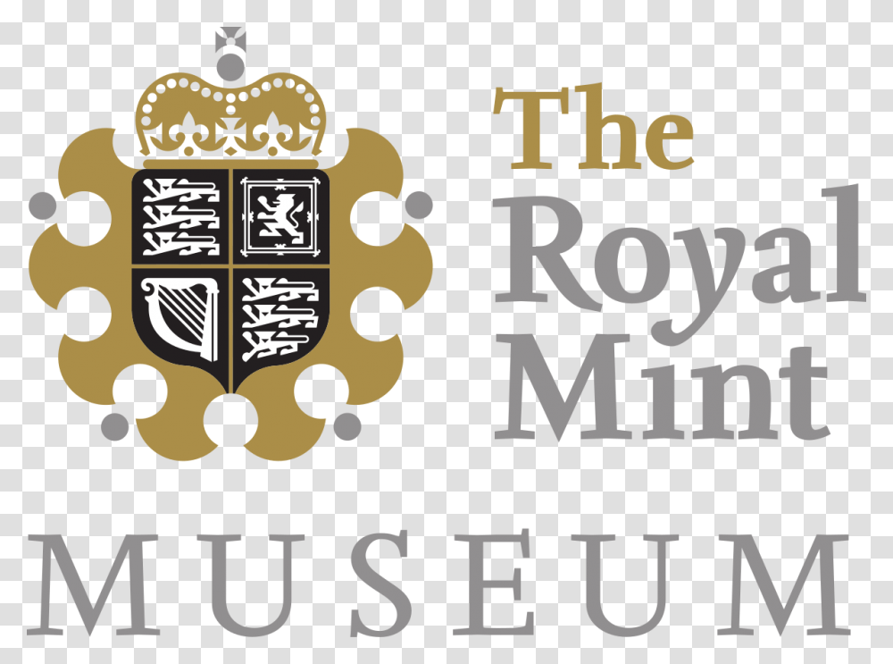 Royal Mint Museum Logo, Alphabet, Number Transparent Png