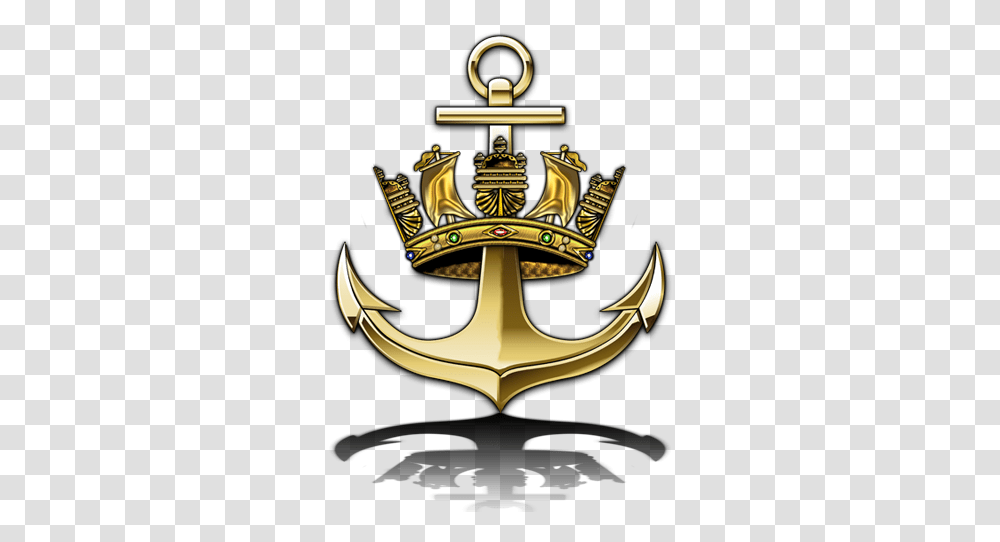 Royal Navy Royal Navy Crown And Anchor, Hook, Symbol, Emblem, Logo Transparent Png
