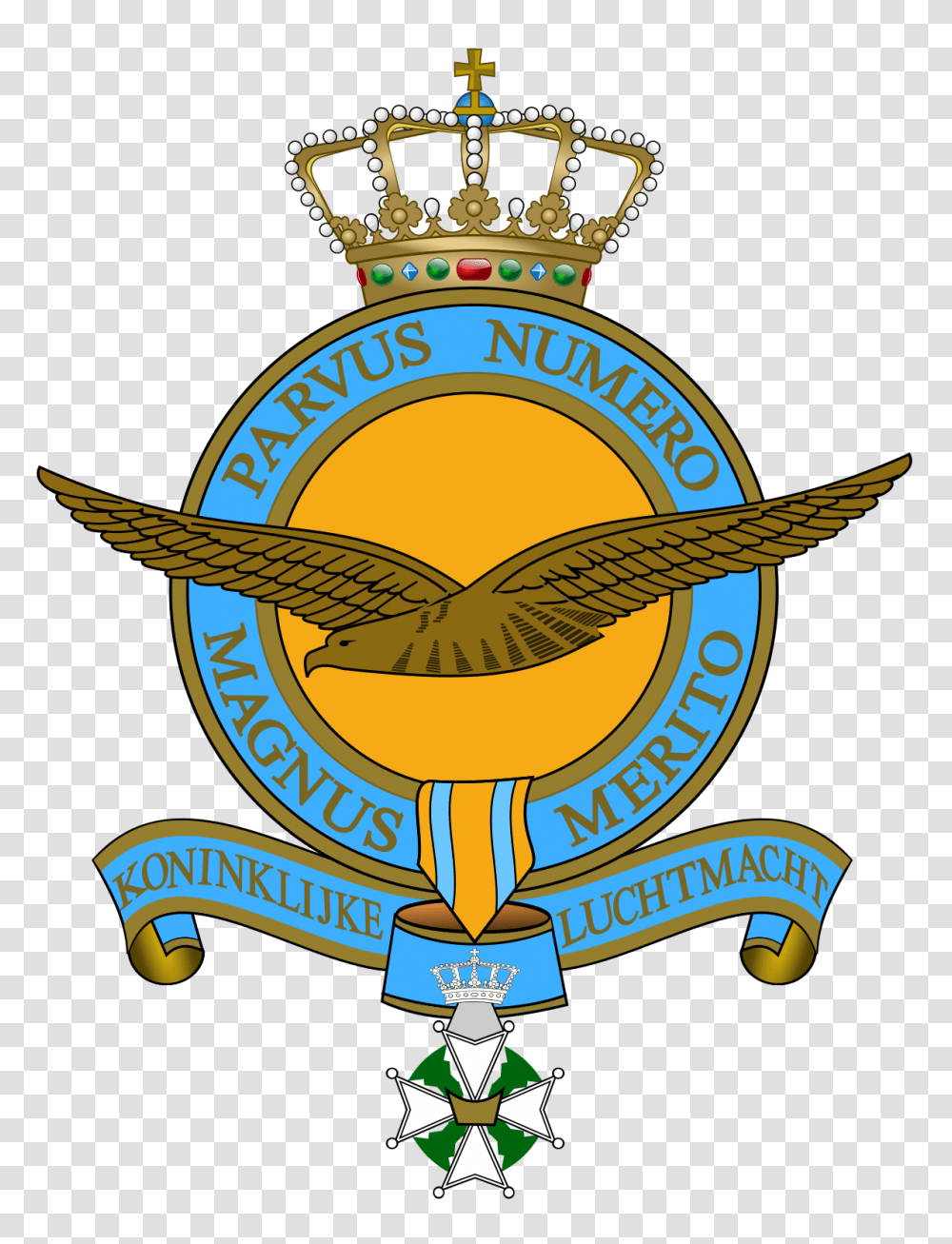 Royal Netherlands Air Force, Logo, Trademark, Emblem Transparent Png