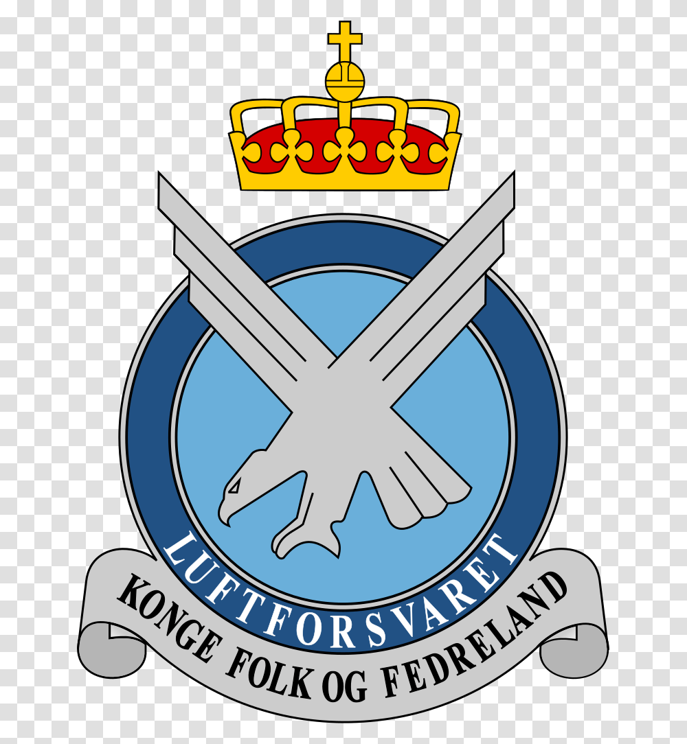 Royal Norwegian Air Force Logo, Trademark, Emblem Transparent Png