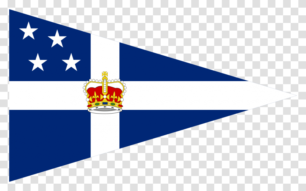 Royal Nz Yacht Squadron, Flag, Logo, Trademark Transparent Png