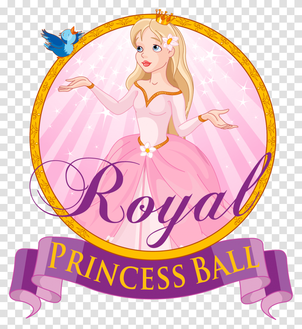 Royal Princess Ball Logo Royal Princess Ball, Label, Barbie, Figurine Transparent Png